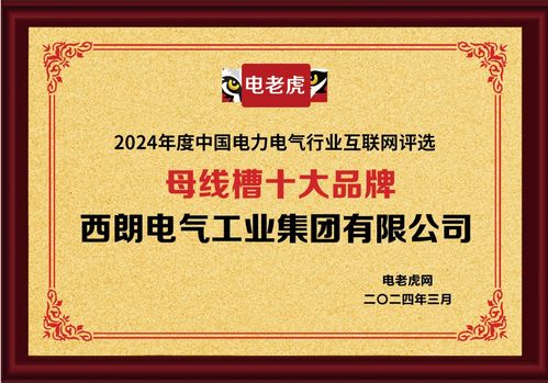西朗電氣工業(yè)集團(tuán)榮獲“母線槽十大品牌”稱號，卓越品質(zhì)鑄就行業(yè)標(biāo)桿
